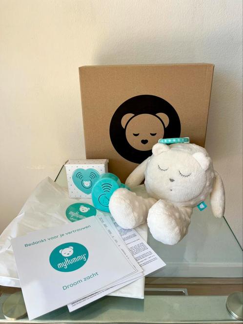 MyHummy white noise knuffel met slaapsensor, Kinderen en Baby's, Speelgoed | Knuffels en Pluche, Zo goed als nieuw, Overige typen