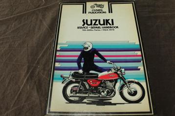Suzuki 125cc -500cc twins 1964 - 1974 werkplaatsboek T10  beschikbaar voor biedingen