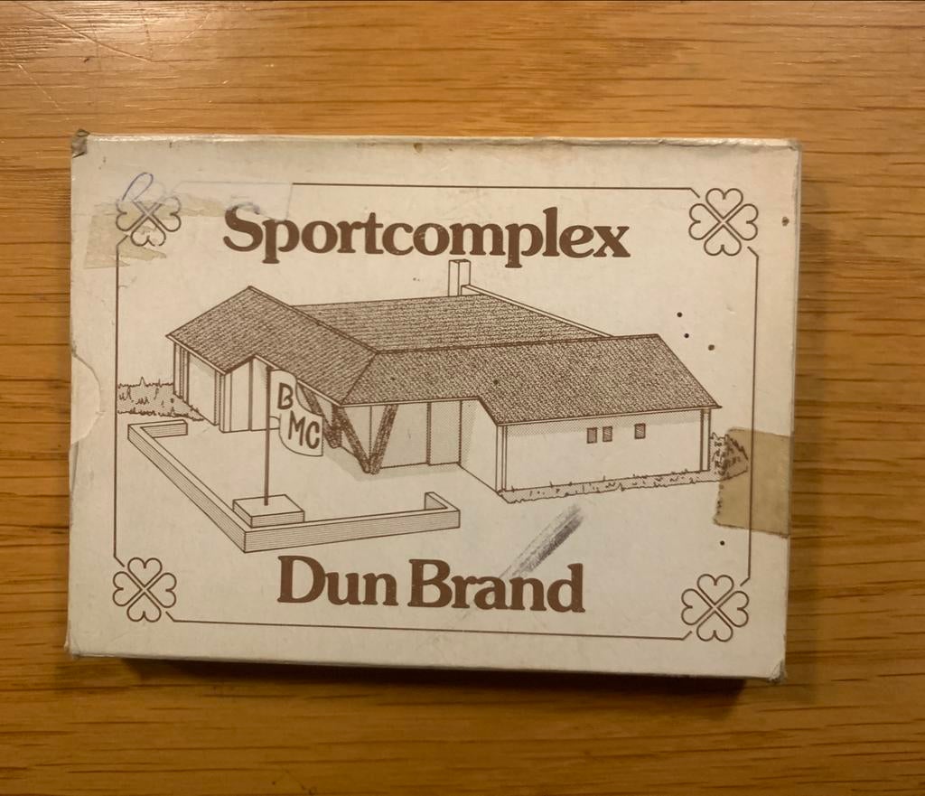 Kwartet Berlicum - Dun Brand Sportcomplex, Verzamelen, Speelkaarten, Jokers en Kwartetten, Zo goed als nieuw, Kwartet(ten), Ophalen of Verzenden