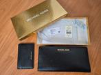 Michael Kors damesportemonnee, Sieraden, Tassen en Uiterlijk, Portemonnees, Ophalen, Zo goed als nieuw, Zwart, Leer