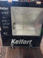 Grote Kelfort Bouwlamp - Gebruikt, Ophalen of Verzenden, Gebruikt, 200 tot 500 watt, Lamp met armatuur