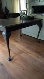 Antieke eiken Chippendale tafel., Antiek en Kunst, Ophalen of Verzenden