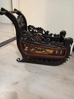 Antiek Oude Arrenslee Decoratie kerstslee arreslee kerst, Ophalen, Gebruikt