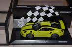 1:18 PORSCHE 911 GT3 RS 2015 green Minichamps in box WRH, Hobby en Vrije tijd, Modelauto's | 1:18, Verzenden, Zo goed als nieuw