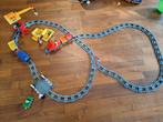Grote Duplo Spoorbaan met goederentreinen, Kinderen en Baby's, Speelgoed | Duplo en Lego, Ophalen of Verzenden, Gebruikt, Duplo