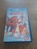 Disney Beauty and the Beast enchanted Christmas videoband, Alle leeftijden, Ophalen of Verzenden, Gebruikt, Tekenfilms en Animatie