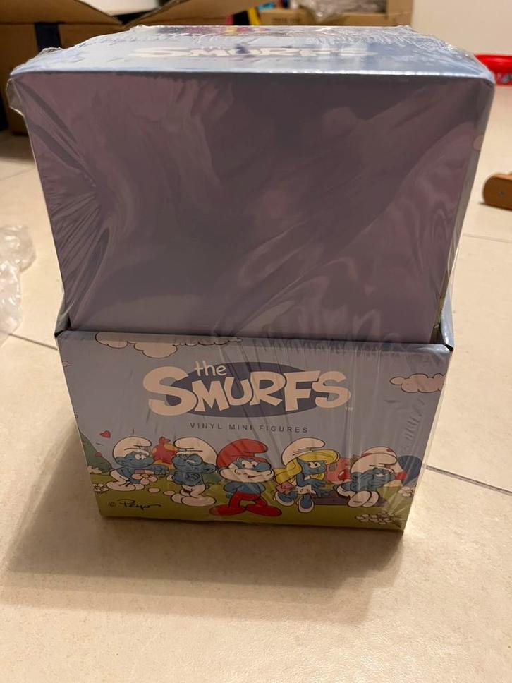 SmurfenSet Collector Vinyl 12 Mini Figures serie 1 Mindstyle, Verzamelen, Smurfen, Ophalen of Verzenden