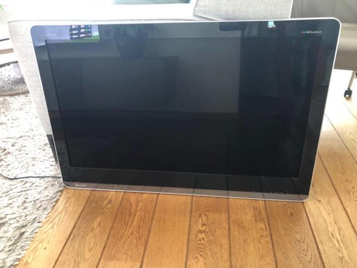 TV - Sharp Aquos Quattron, Audio, Tv en Foto, Televisies, Gebruikt, LED, 100 cm of meer, 4k (UHD), Sharp, 50 Hz, Ophalen