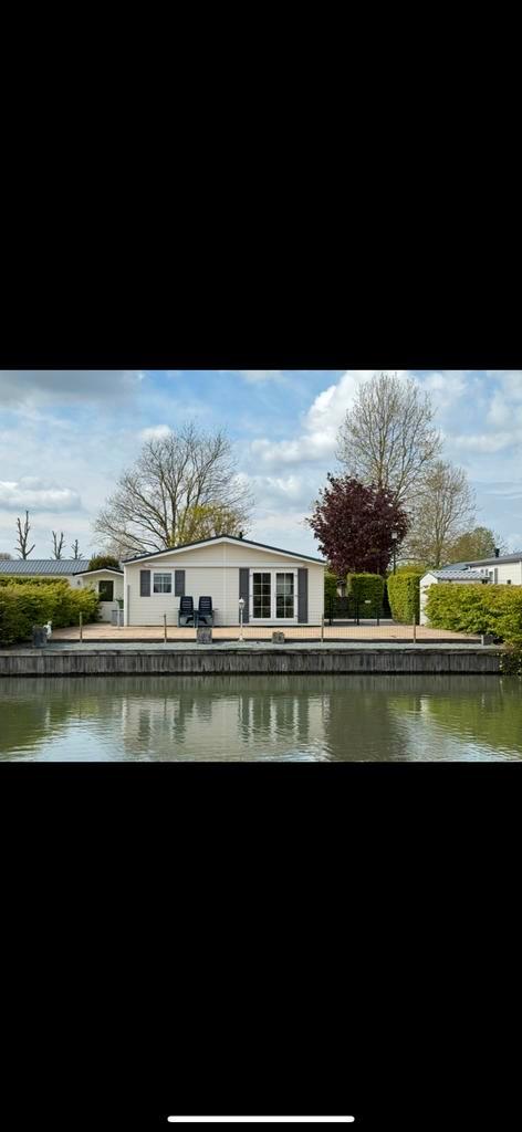 Dubbel vakantiehuis KOOPGROND eigen grond LUXE aan het WATER, Vakantie, Vakantiehuizen | Nederland, Gelderland en Veluwe, Chalet, Bungalow of Caravan