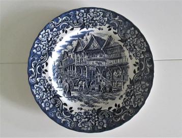 Royal Tudor Ware Delftsblauw bord Bowans Brewery. beschikbaar voor biedingen