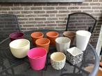 Diverse bloempotten voor 1.00 per stuk, Ophalen, Halfschaduw, Minder dan 100 cm