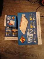 Nieuw Fritz!Box 7530 AX Router - Repeater 6000 - 1200 ax, Computers en Software, Routers en Modems, Ophalen of Verzenden, Nieuw