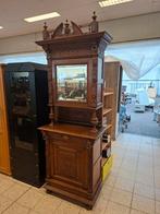 Antieke buffetkast met spiegel, Ophalen