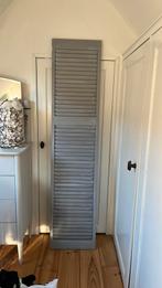 Grijze louvre deur, Ophalen of Verzenden, Zo goed als nieuw