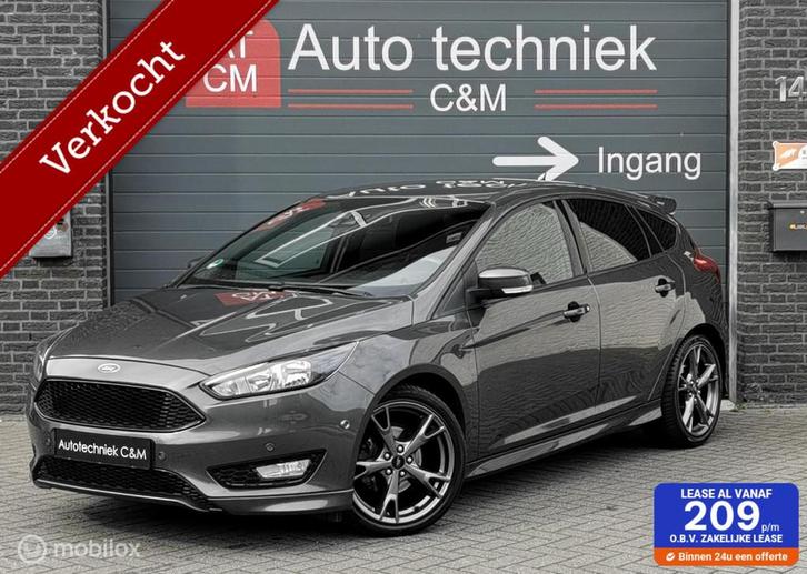 Ford Focus 1.0 ST-Line 125PK/AUTOMAAT/CAMERA/CARPLAY/CRUISE/, Auto's, Ford, Bedrijf, Focus, ABS, Achteruitrijcamera, Airbags, Airconditioning