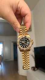 Rolex GMT Goud, Ophalen of Verzenden, Zo goed als nieuw, Goud, Dame