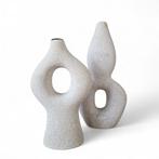 Mica Dago moderne kandelaars van keramiek - setprijs, Ophalen of Verzenden, Zo goed als nieuw, Aardewerk of Porselein, Minder dan 50 cm