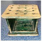 Antieke Houten Stoof 19E EEUWSE retro Meubels VOETEN STOOF, Antiek en Kunst, Antiek | Woonaccessoires, Ophalen of Verzenden