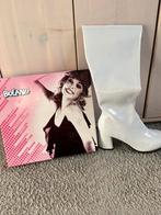 Witte lak  laarzen, Ophalen of Verzenden, Zo goed als nieuw