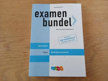 Examenbundel Bedrijfseconomie voor Havo beschikbaar voor biedingen