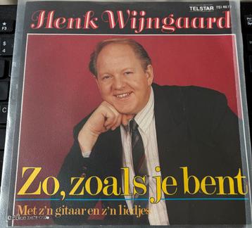 Henk Wijngaard - Zo, zoals je bent  (Vinyl Telstar Single) beschikbaar voor biedingen