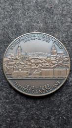 Penning Tienen 1988 - Paul Huybrechts, Ophalen of Verzenden, Brons