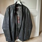 Vintage Leren Colbert, Kleding | Heren, Jassen | Winter, Maat 56/58 (XL), Ophalen of Verzenden, Gedragen, Offset