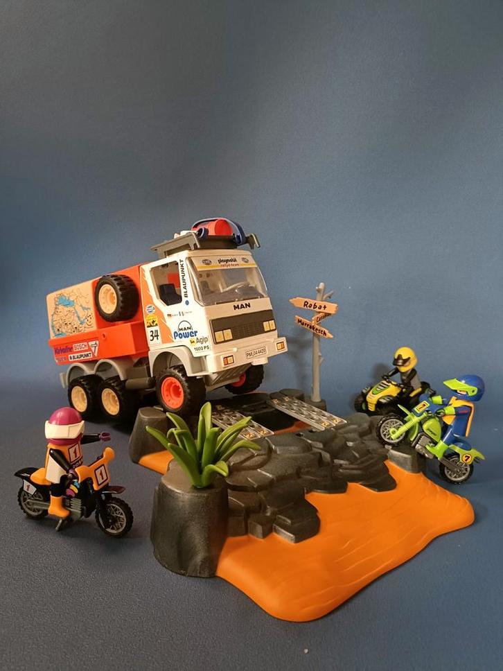 Playmobil Dakar Rally Truck, Quad en Motors, Kinderen en Baby's, Speelgoed | Playmobil, Ophalen of Verzenden