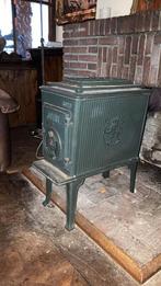 Geëmailleerde Jotul kachel, Ophalen, Gebruikt, Houtkachel, Vrijstaand