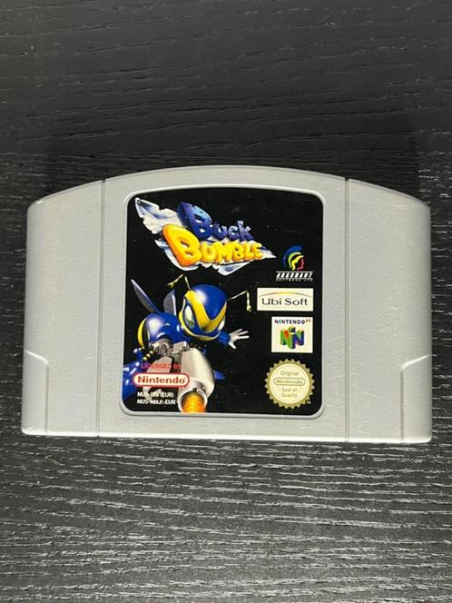 Buck Bumble Nintendo 64 game, Spelcomputers en Games, Games | Nintendo 64, Zo goed als nieuw, Avontuur en Actie, 1 speler, Vanaf 3 jaar