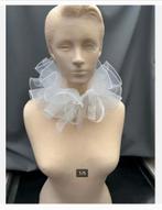 Witte Pierrot Kraag - 3 laags, striksluiting, Ophalen of Verzenden