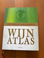 Wijn Atlas - Hugh Johnson & Jancis Robinson, Overige atlassen, 2000 tot heden, Ophalen of Verzenden, Zo goed als nieuw