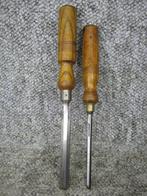 Beitels, 2 stuks. bevel edge. Sheffield, Antiek en Kunst, Antiek | Gereedschap en Instrumenten, Verzenden