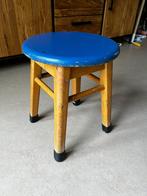 Vintage school krukjes, Huis en Inrichting, Krukjes, Ophalen of Verzenden, Zo goed als nieuw, Hout