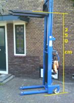 stapelaar palletlift hydraulisch tot 250cm ^ 1000kg tillen, Doe-het-zelf en Verbouw, Ophalen, Zo goed als nieuw