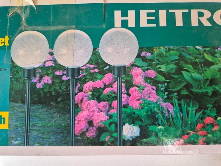 UITVERKOOP: LED Solar Tuinlampen set 3, Tuin en Terras, Overige Tuin en Terras, Nieuw, Ophalen of Verzenden