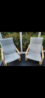 2 IKEA Stoelen - relaxstoelen fauteuils, Ophalen, Zo goed als nieuw, Twee