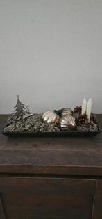 Kerst decoratie (luxe adventskrans), Ophalen of Verzenden, Rond, Metaal