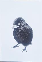 Originele handgedrukte lino-print, Antiek en Kunst, Kunst | Litho's en Zeefdrukken, Verzenden