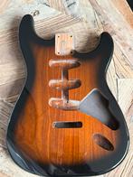 Stratocaster body” Roasted Ash Amber to Clear Burst” no 1, Muziek en Instrumenten, Instrumenten | Onderdelen, Verzenden, Zo goed als nieuw
