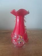 Retro vintage art glass vaas, Ophalen of Verzenden