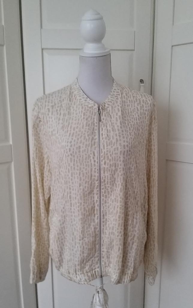 DIDI nieuw wit camel dun bomber blouson jasje jas, maat XL, Kleding | Dames, Jassen | Zomer, Nieuw, Maat 46/48 (XL) of groter