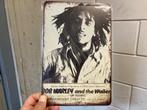 Bob Marley poster metaal, Rechthoekig Staand, A4 of kleiner, Nieuw, Ophalen of Verzenden