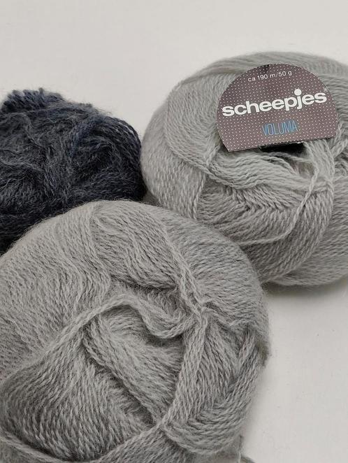 Scheepjes Voluma 2 x 190m Kid mohair / acryl 15/85% nld 4, Hobby en Vrije tijd, Breien en Haken, Nieuw, Breien of Haken, Wol of Garen