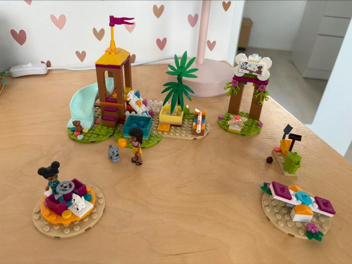 Lego Friends 41698 Dierenspeeltuin, Kinderen en Baby's, Speelgoed | Duplo en Lego, Gebruikt, Lego, Complete set, Ophalen of Verzenden