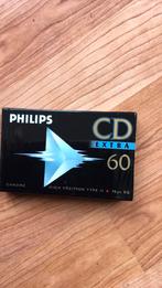 Geseald cassettebandje Philips CD60, high position type II, Cd's en Dvd's, Cassettebandjes, Overige genres, Ophalen of Verzenden