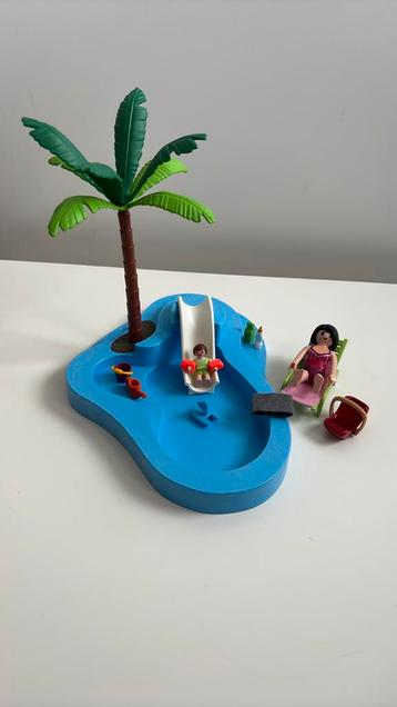 Playmobil losse onderdelen peuter zwembad met glijbaan beschikbaar voor biedingen