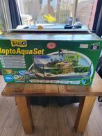 Aquarium set compleet voor schildpadden of vissen, Dieren en Toebehoren, Reptielen en Amfibieën | Toebehoren, Ophalen, Nieuw, Terrarium of Paludarium