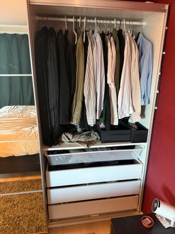 Grote Pax Ikea kledingkast 200x200x60 - afbeelding 2