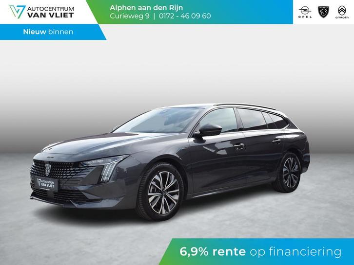 Peugeot 508 SW 1.6 HYbrid 180 Allure | CARPLAY | A.C.C. | 36, Auto's, Peugeot, Bedrijf, Te koop, 360° camera, ABS, Achteruitrijcamera